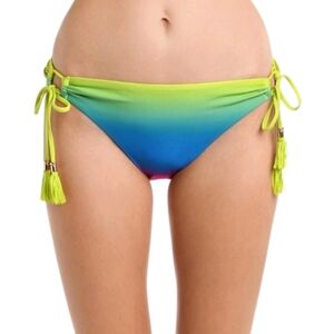 La Blanca Multicolor Ombre Bikini Bottom, SIZE 12